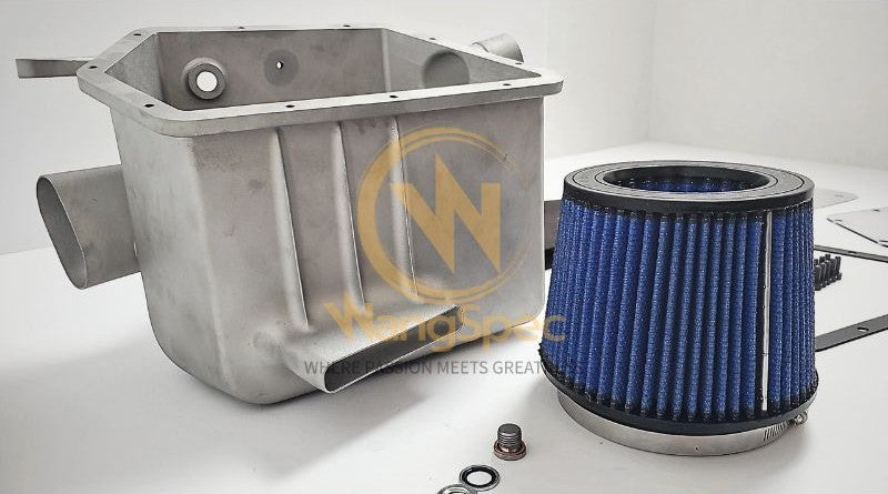Toyota Supra JZA80 - 3D Printed Aluminum Single Turbo Air box