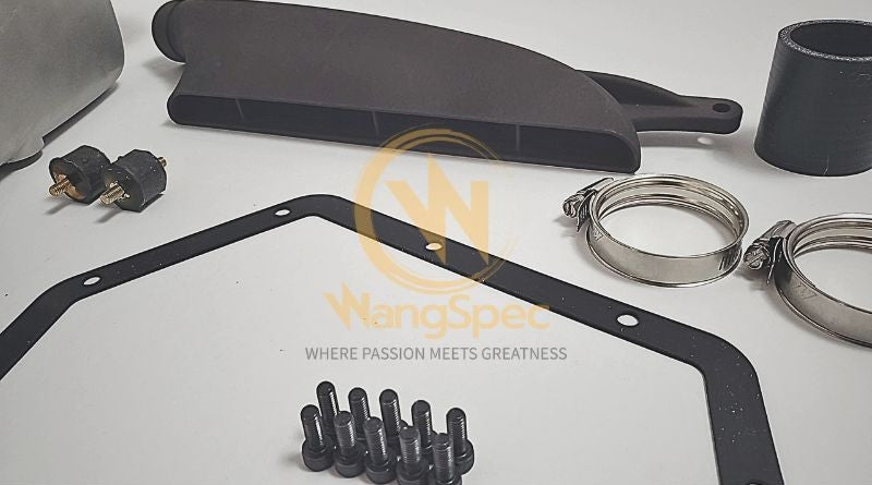 Toyota Supra JZA80 - 3D Printed Aluminum Single Turbo Air box