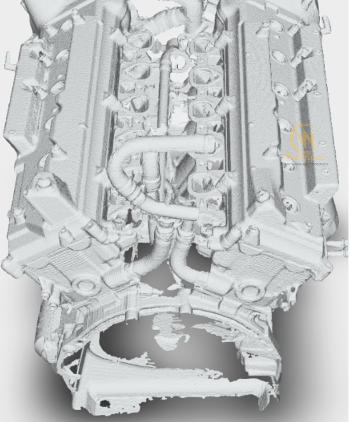 3D Scan - 1GZ-FE Engine Scan
