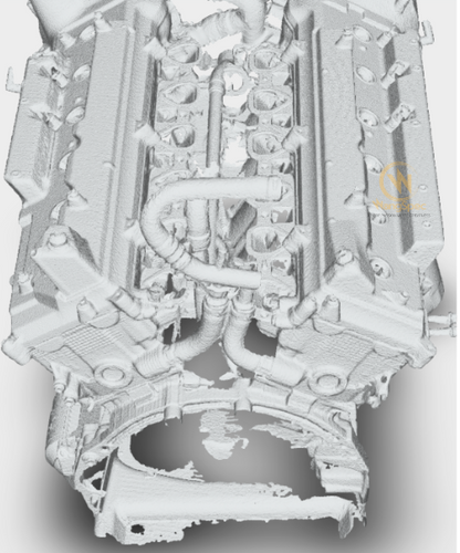 3D Scan - 1GZ-FE Engine Scan