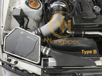 Toyota Supra JZA80 - 3D Printed Aluminum Single Turbo Air box