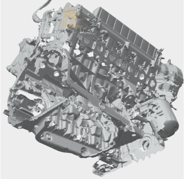 3D Scan - 1GZ-FE Engine Scan
