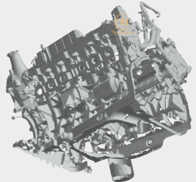 3D Scan - 1GZ-FE Engine Scan