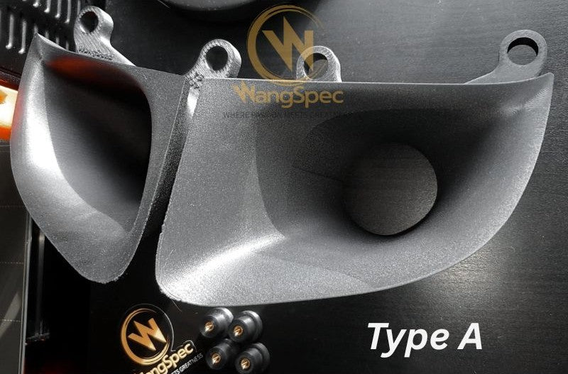 Toyota Supra MKIV (JZA80) – Front Bumper Ducts (75mm) - Pair