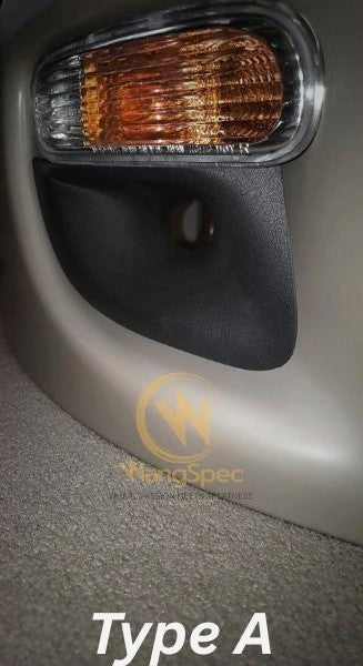 Toyota Supra MKIV (JZA80) – Front Bumper Ducts (50mm) - Pair