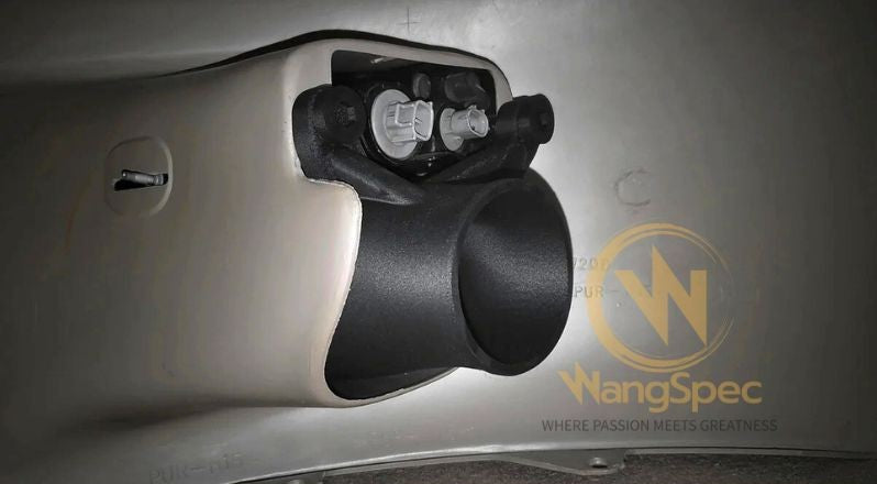 Toyota Supra MKIV (JZA80) – Front Bumper Ducts (75mm) - Pair