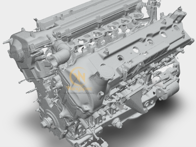 3D Scan - 1GZ-FE Engine Scan
