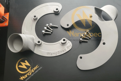 WangSpec Front Brake Duct Shields (Pair) - Toyota JZA80 Supra / Z30 Soarer (SC300)