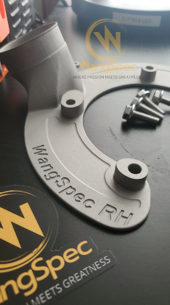 WangSpec Front Brake Duct Shields (Pair) - Toyota JZA80 Supra / Z30 Soarer (SC300)