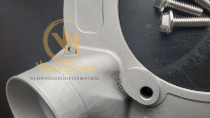 WangSpec Front Brake Duct Shields (Pair) - Toyota JZA80 Supra / Z30 Soarer (SC300)