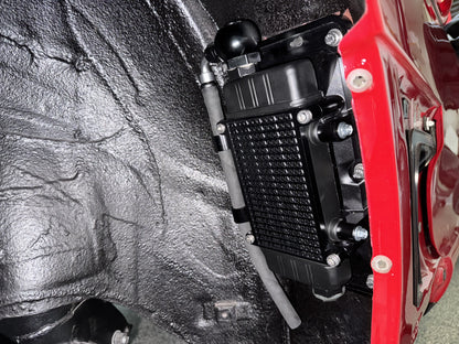 Billet Rear Oil Cooler Adapter – MKIV Toyota Supra (JZA80) & Setrab