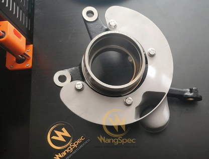 WangSpec Front Brake Duct Shields (Pair) - Toyota JZA80 Supra / Z30 Soarer (SC300)